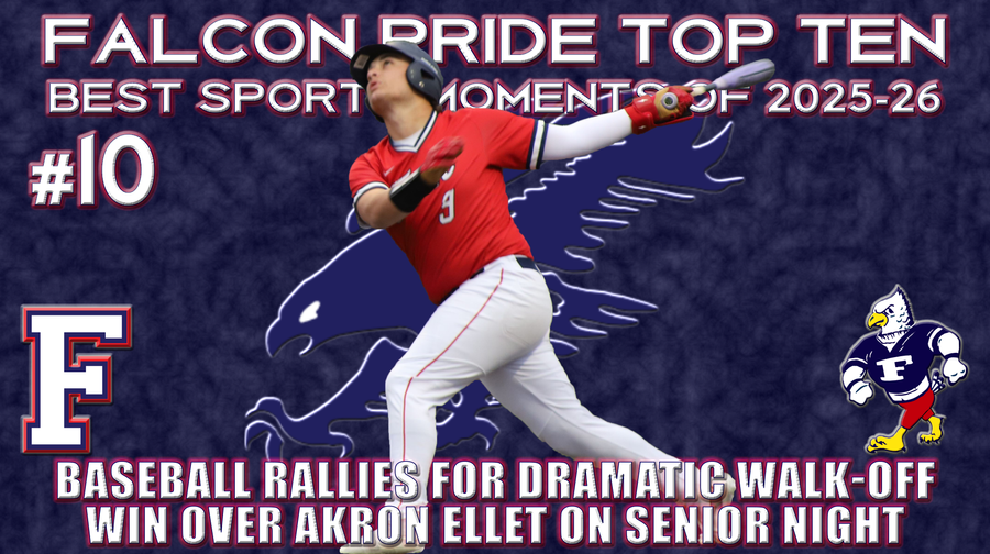   Falcon Pride Top Ten #10: Baseball Rallies for Dramatic Walk-Off Win Over Akron Ellet on Senior Night